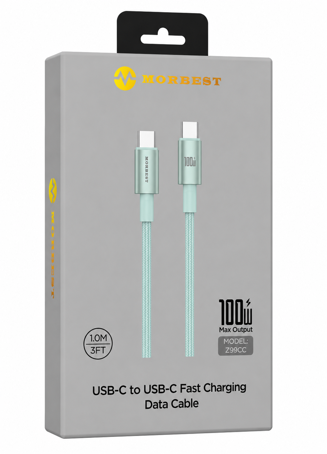 Morbest Z99CC USB-C to USB-C Fast Charging Data Cable
