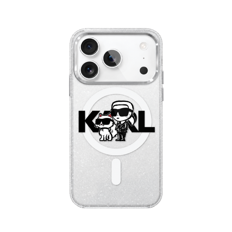 he Karl Lagerfeld MagSafe Case for iPhone 17 Pro