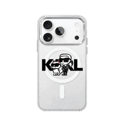 he Karl Lagerfeld MagSafe Case for iPhone 17 Pro