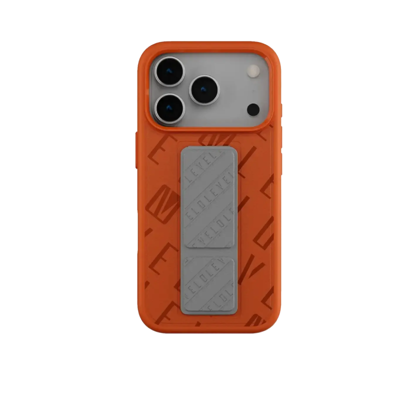 جراب Levelo Morphix Vallo Faux Leather Gripstand (لجهاز iPhone 17 Pro)