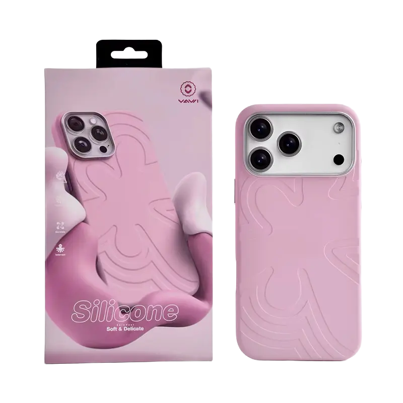 cover for iPhone 17 Pro Max cherry blossom Mag Case Abstract Flow pink