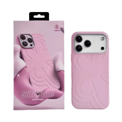 cover for iPhone 17 Pro Max cherry blossom Mag Case Abstract Flow pink