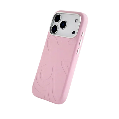 cover for iPhone 17 Pro Max cherry blossom Mag Case Abstract Flow pink