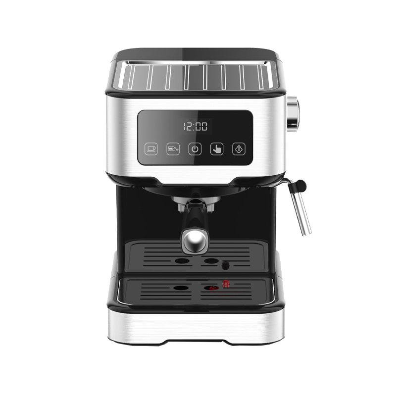 Lepresso digital coffee machine with 15 bar pressure pump and capsule filter