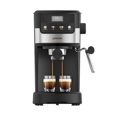Lepresso Suprema Espresso Machine - Black