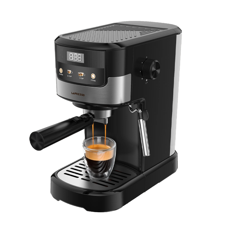 Lepresso Suprema Espresso Machine - Black