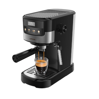 Lepresso Suprema Espresso Machine - Black