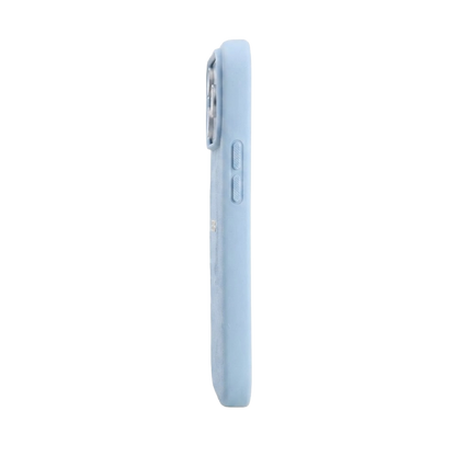 stylish GUESS phone case features a soft pastel light